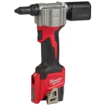 Milwaukee M12 12V Cordless Rivet Tool Kit with (2) 1.5Ah Batteries, Charger & 1000 Lumen Rover Flood Light thumbnail 9