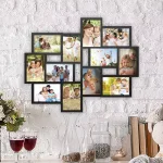 Lavish Home 12-Opening Black Matte Collage Picture Frame, 4 x 6 in. Photo Display thumbnail 6