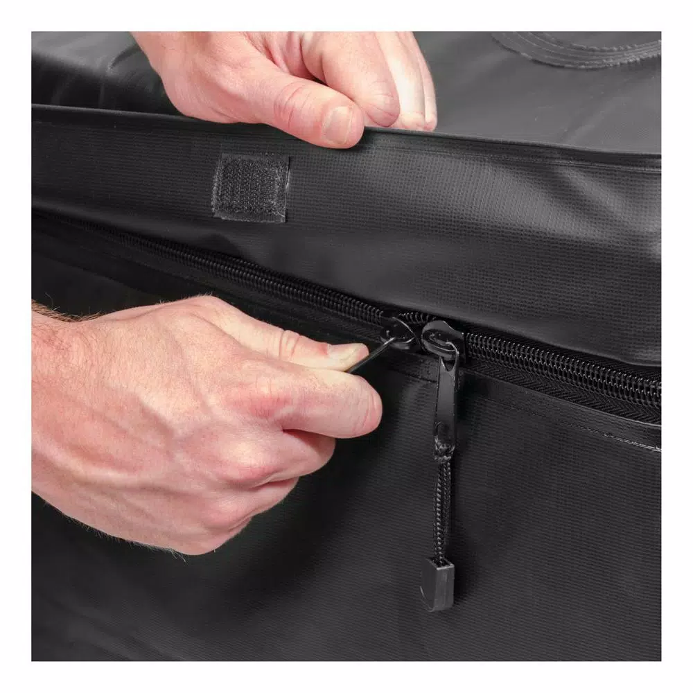 CURT 13.5 cu. ft. Water Resistant Rooftop Cargo Bag, UV-Resistant Vinyl