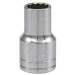 Husky 1/2 in. Drive 12-Point SAE Standard Socket, Intermediate Depth thumbnail 1