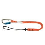 Klein Tools Tool Tether with Triple-Locking Carabiner, 15 lb Capacity thumbnail 1