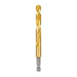 Milwaukee SHOCKWAVE 23/64 in. Titanium Twist Drill Bit with Red Helix thumbnail 5