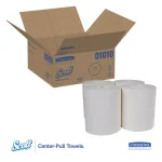 Scott Essential Center-Pull Paper Towels, 2-Ply, 8 x 15, 500 Sheets per Roll, 4 Rolls per Carton thumbnail 2