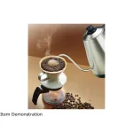 Rosewill RHKT-17002 4-Cup Gooseneck Stainless Steel Electric Kettle with Temperature Control thumbnail 5