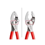 TEKTON 6-1/2 in. Slip Joint Pliers with Shear-Type Wire Cutter thumbnail 3