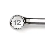 TEKTON 13 mm Stubby Combination Wrench, Chrome Vanadium Steel thumbnail 4