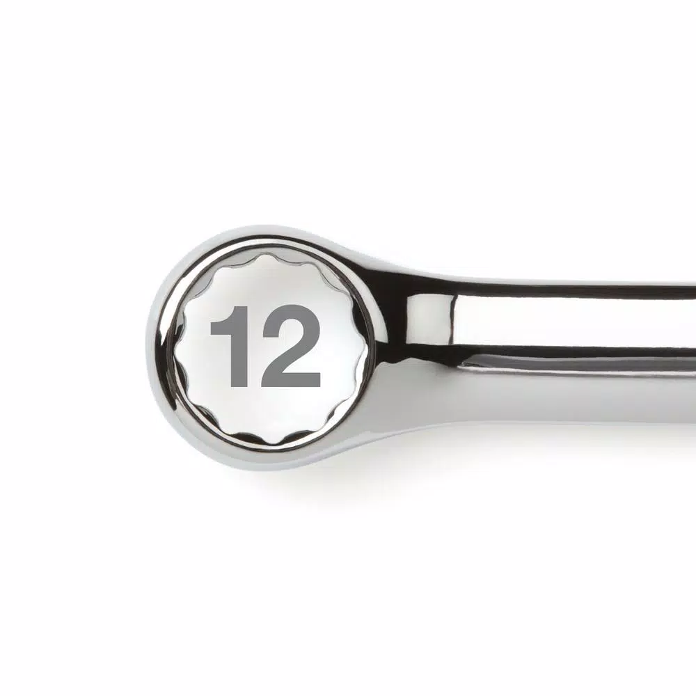 TEKTON 13 mm Stubby Combination Wrench, Chrome Vanadium Steel