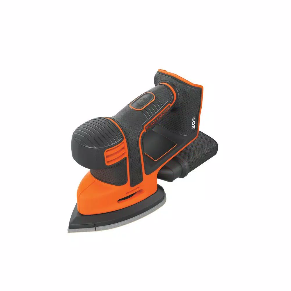 BLACK+DECKER 20V MAX Lithium-Ion Cordless Mouse Sander with 1.5 Ah Battery and Charger