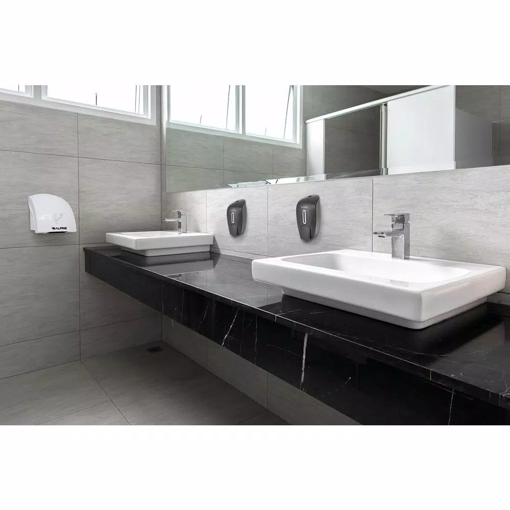 Alpine Industries Alpine Hazel Automatic Electric Hand Dryer, White, 110V-120V