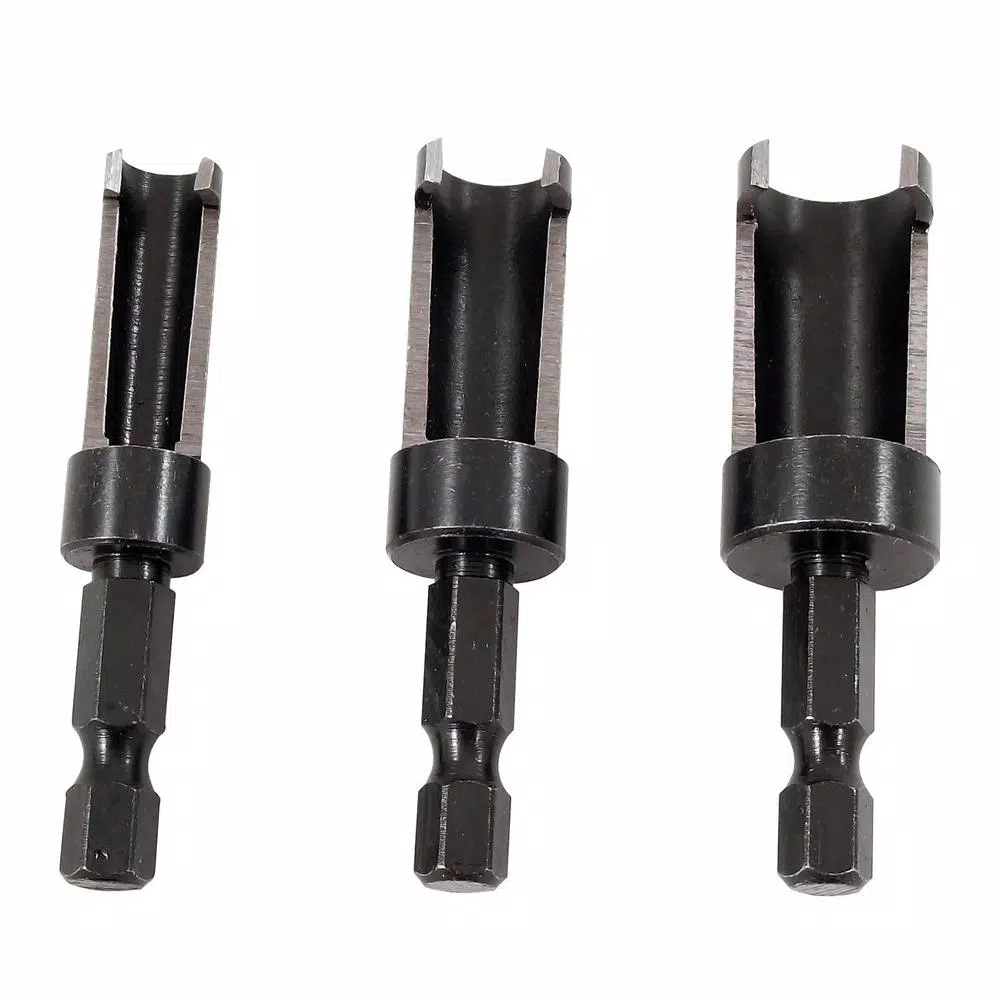 Milescraft CounterBit and PlugCutter Bundle - Countersink and Wood Plug Set