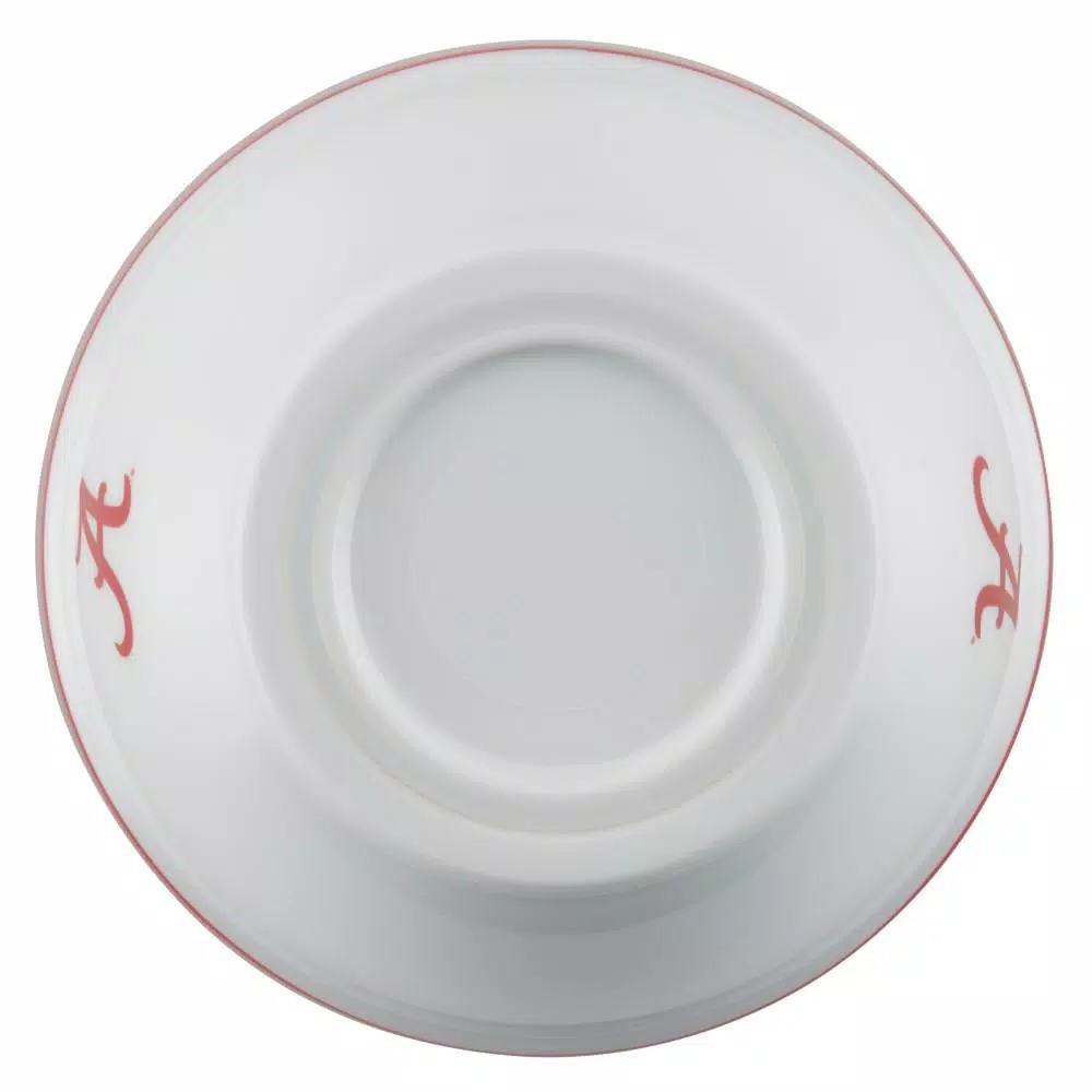 College Kitchen Collection Alabama Crimson Tide 4-Piece Party Bowl Set, Crimson Red