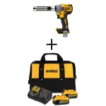 DEWALT 20V MAX XR Brushless Cable Stripper Kit with (2) 5.0 Ah Batteries and Charger thumbnail 1