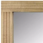 Stonebriar Collection Stonebriar Rectangle Worn Wood Wall Mirror, Brown Wood Frame, 18.11 x 24.16 in thumbnail 3