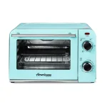Americana Collection Retro 12.7 L 4-Slice Toaster Oven, Blue thumbnail 1
