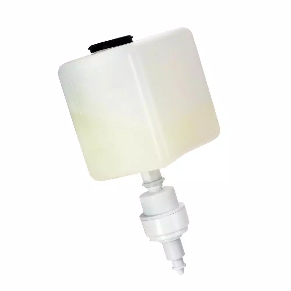 Alpine Industries 1200ml Automatic Foam Hand Sanitizer Soap Dispenser with Drip Tray, White