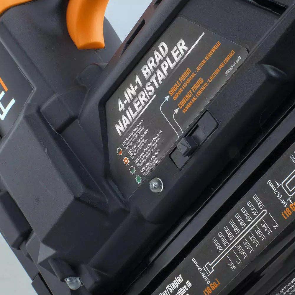 Freeman 20V Cordless 4-in-1 18-Gauge Flooring Nailer and Stapler Kit