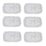 Ti-Dee American Ti-Dee 12 in. Cotton Tie-On Dust Mop Heads, 5 in. x 12 in. (6-Pack) thumbnail 1