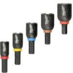 Milwaukee SHOCKWAVE Impact Duty Insert Magnetic Nut Driver Set, 5-Piece thumbnail 1