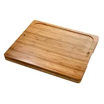 Seville Classics Bamboo Cutting Board Set with 7 Color-Coded Flexible Mats and Food Icons thumbnail 7