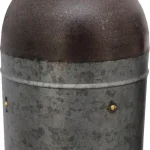 FirsTime & Co. Barnyard Lane Galvanized Metal Floor Vase Set of 3 thumbnail 3