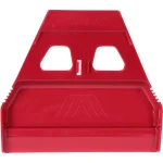 WISP miniWISP 6 in. Red Whisk Broom and 7 in. Dustpan Set with Electrostatic Bristle Seal Technology thumbnail 4