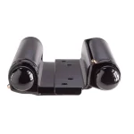 Taco Trans Atlantic 6 in. Double Acting Spring Hinge, Black (Set of 2) thumbnail 3