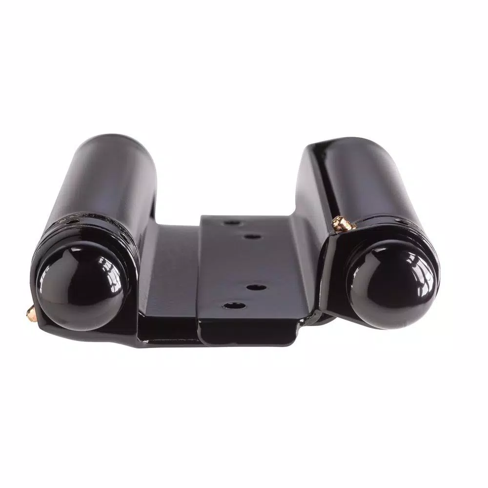 Taco Trans Atlantic 6 in. Double Acting Spring Hinge, Black (Set of 2)