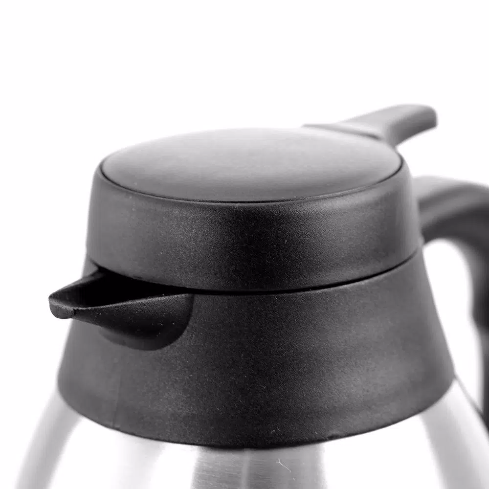 MegaChef Mega Chef 67.6 fl. oz. Stainless Steel Insulated Thermal Carafe with Black Lid