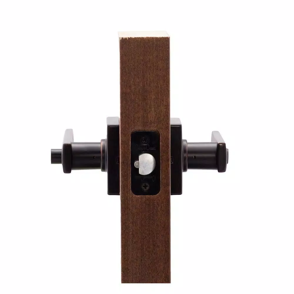 Copper Creek Craftsman Remi Tuscan Bronze Privacy Lever for Bedroom and Bathroom