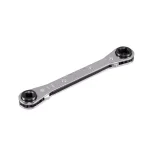 Klein Tools 5.5 in. Ratcheting Refrigeration Wrench, Double Box End thumbnail 4