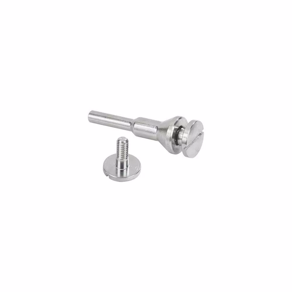 WALTER SURFACE TECHNOLOGIES Flush Mandrel for 2 in. and 3 in. Wheels with 1/4 in. and 3/8 in. Arbor