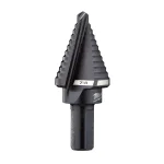 Milwaukee 7/8 in. #7 Step Drill Bit, Black Oxide, 3-Flat Shank thumbnail 1
