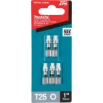 Makita ImpactXPS T25 Torx 1 in. Insert Bits, 5-Pack thumbnail 3