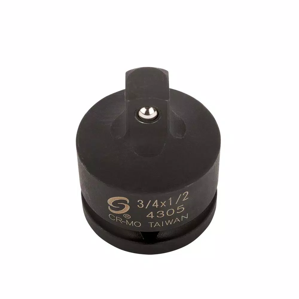 SUNEX TOOLS Sunex 3/4 in. to 1/2 in. Impact Socket Reducer Adapter, Forged Steel