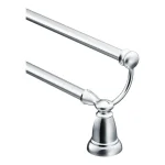 MOEN Banbury 24 in. Double Towel Bar, Chrome Finish thumbnail 3