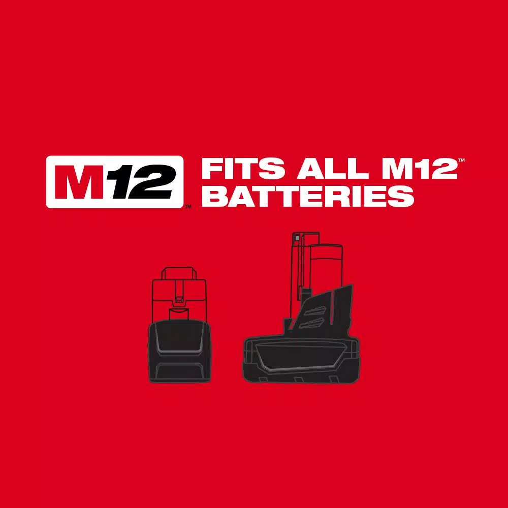 Milwaukee M12 FUEL 12V Cordless 3/8 in. Ratchet and 1/2 in. Stubby Impact Wrench Combo Kit with (2) 3.0 Ah Batteries
