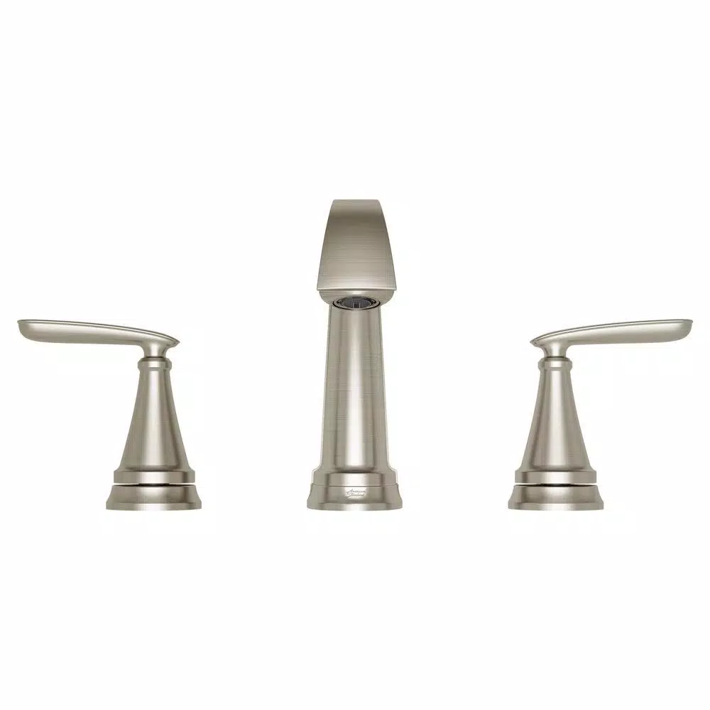 American Standard Somerville 8 in. Widespread Bathroom Faucet with Pop-Up Drain, Brushed Nickel