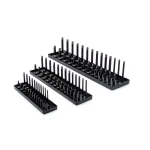 GearWrench 3-Piece Socket Tray Set for 1/4 in., 3/8 in., and 1/2 in. Drive Sizes thumbnail 1