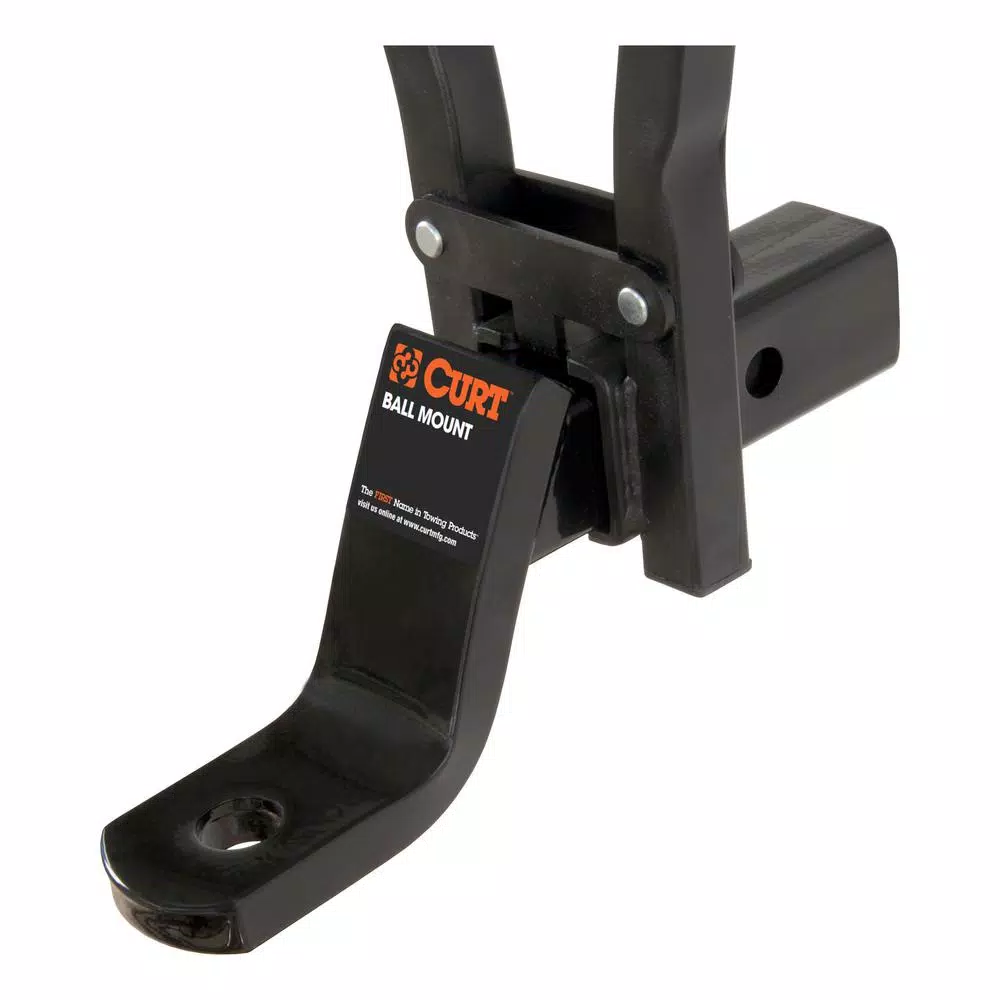 CURT 3-Bike Clamp-On Hitch Bike Rack for 2 in. x 2 in. Ball Mount