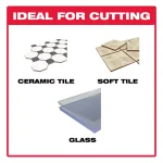 Diablo 3 in. Carbide Grit Ceramic Tile Jigsaw Blade, T-Shank thumbnail 2