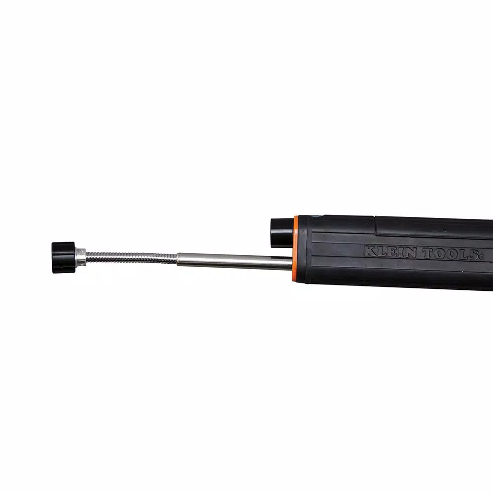 Klein Tools Telescoping Magnetic LED Pickup Tool with Gooseneck