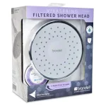 Brondell VivaSpring 6.5 in. Single Wall Mount Fixed Rain Shower Head with KDF Filtration, Chrome thumbnail 7