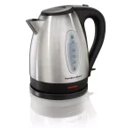 Hamilton Beach 1.7L Stainless Steel Electric Kettle, 7-Cup Rapid Boil thumbnail 1