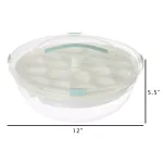 Classic Cuisine 4-in-1 Cold Appetizer Chilled Serving Tray Set thumbnail 3
