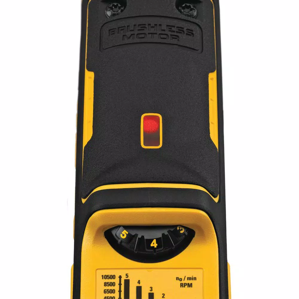 DEWALT 13 Amp 5 in. Brushless Corded Angle Grinder with Variable Speed and Paddle Switch