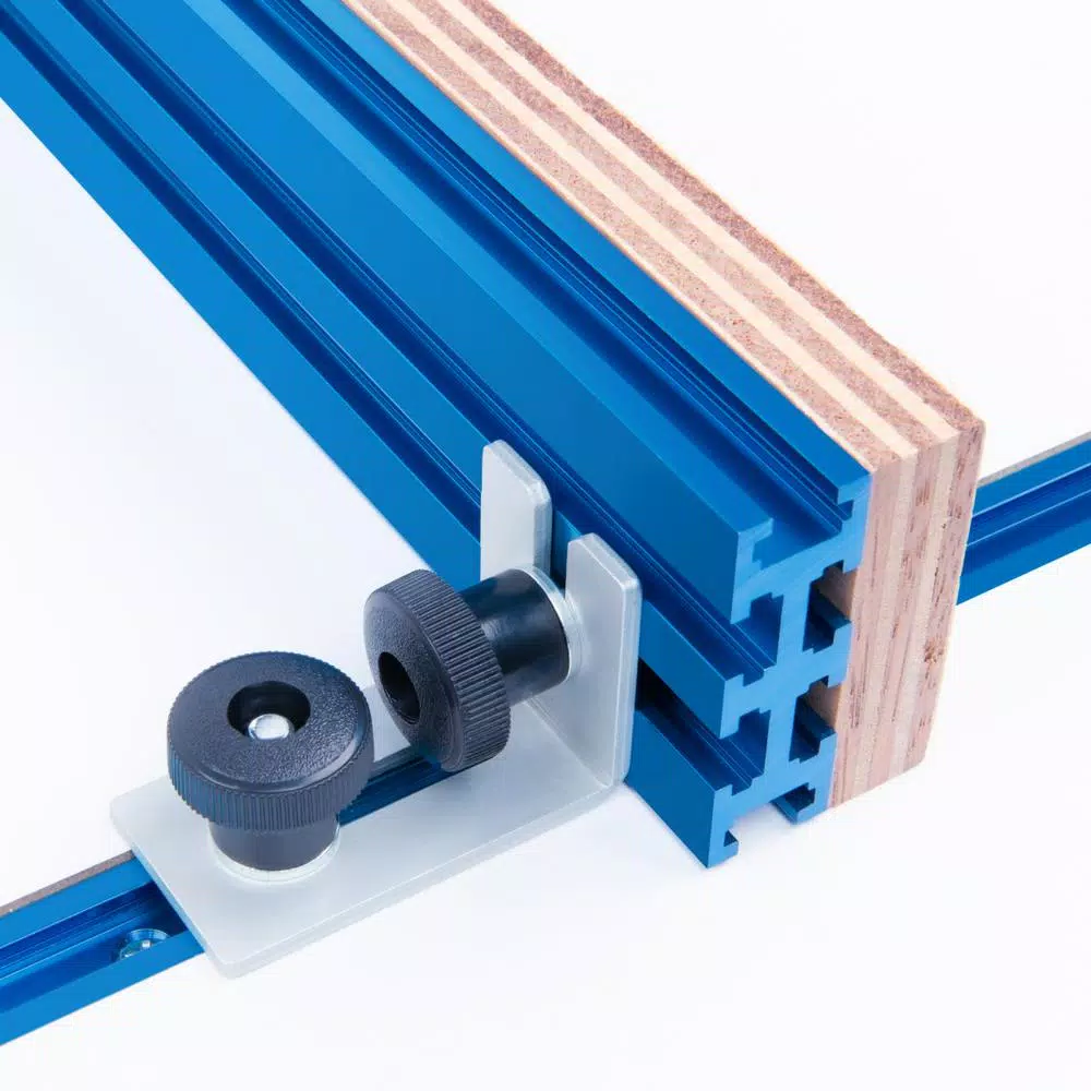 POWERTEC 36 in. Aluminum Universal Multi T-Track for Woodworking