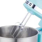 Brentwood Appliances Brentwood 5-Speed Stand Mixer with 3-Qt Stainless Steel Mixing Bowl, Blue thumbnail 5