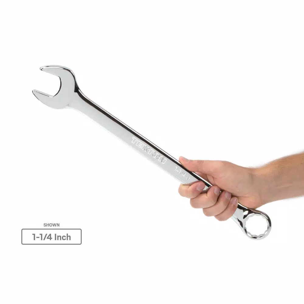 TEKTON 19-Piece SAE Combination Wrench Set, 1/4 in. to 1-1/4 in.