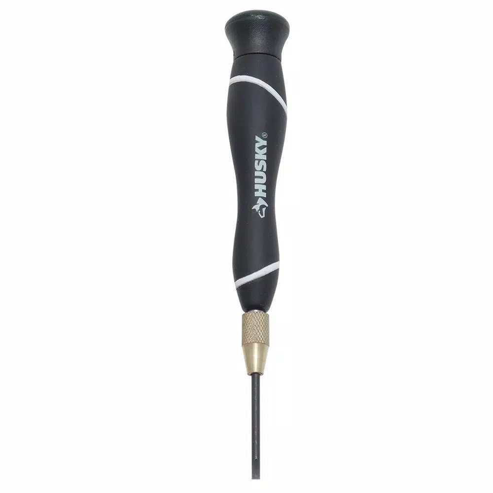 Husky 18-Piece Precision Screwdriver Set with Interchangeable Blades and Carrying Case