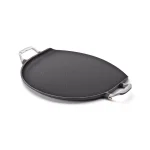 Outset 14 in. Cast Iron Pizza Iron with Forged Steel Handles thumbnail 1